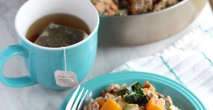 Top 10 Best Paleo Recipes of 2016 - Turkey Apple Breakfast Hash (AIP) | fedandfulfilled.com